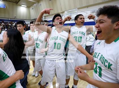 Thumbnail 2 in Eagle Rock vs. Kennedy (CIF LASC D2 Finals) photogallery.