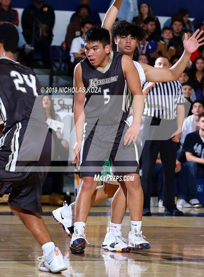 Thumbnail 2 in Eagle Rock vs. Kennedy (CIF LASC D2 Finals) photogallery.