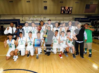 Thumbnail 3 in Eagle Rock vs. Kennedy (CIF LASC D2 Finals) photogallery.