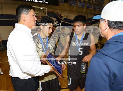 Thumbnail 3 in Eagle Rock vs. Kennedy (CIF LASC D2 Finals) photogallery.