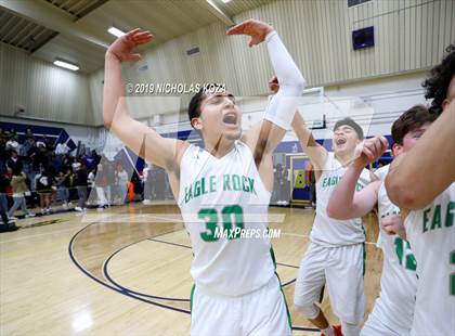 Thumbnail 2 in Eagle Rock vs. Kennedy (CIF LASC D2 Finals) photogallery.