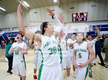 Thumbnail 2 in Eagle Rock vs. Kennedy (CIF LASC D2 Finals) photogallery.