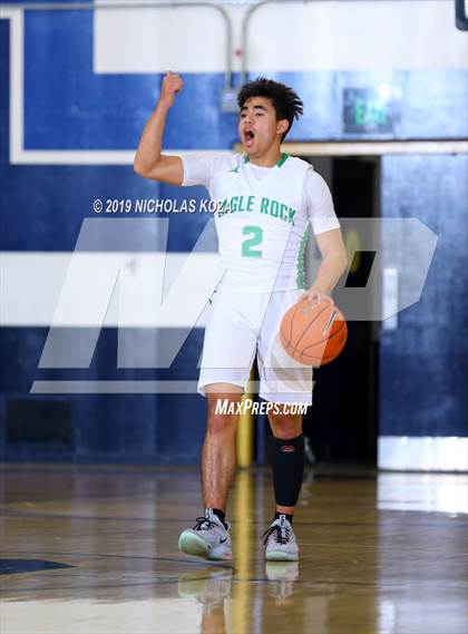 Thumbnail 3 in Eagle Rock vs. Kennedy (CIF LASC D2 Finals) photogallery.