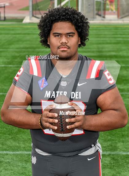 Thumbnail 2 in Mater Dei (Preseason Top 25 Photo Shoot) photogallery.