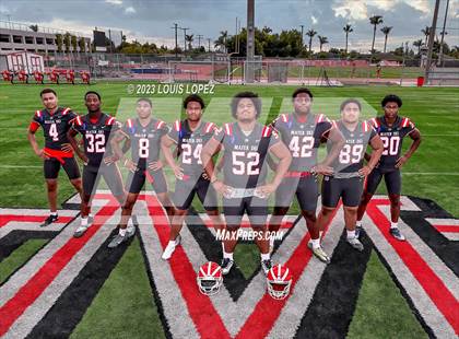 Thumbnail 3 in Mater Dei (Preseason Top 25 Photo Shoot) photogallery.
