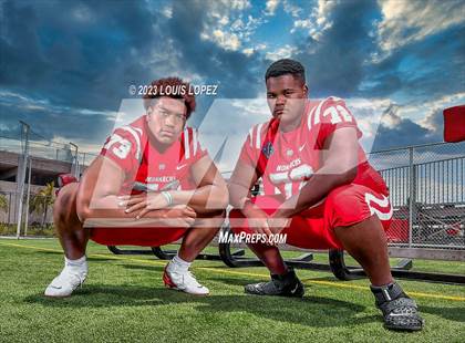 Thumbnail 3 in Mater Dei (Preseason Top 25 Photo Shoot) photogallery.