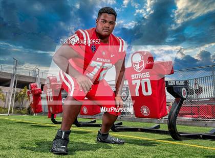 Thumbnail 2 in Mater Dei (Preseason Top 25 Photo Shoot) photogallery.