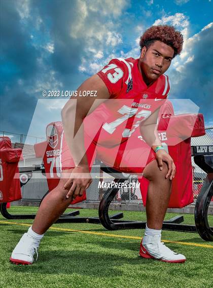 Thumbnail 3 in Mater Dei (Preseason Top 25 Photo Shoot) photogallery.