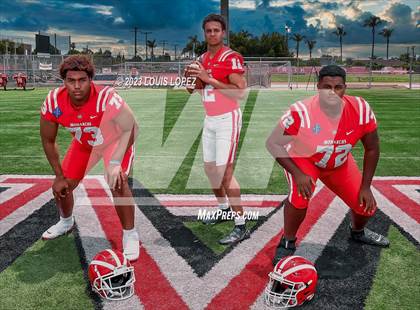 Thumbnail 2 in Mater Dei (Preseason Top 25 Photo Shoot) photogallery.
