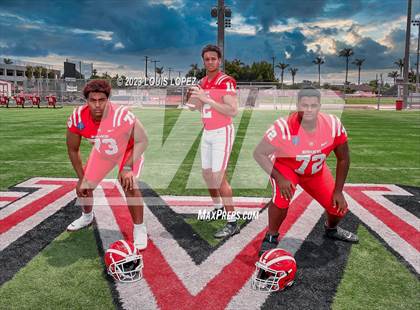Thumbnail 3 in Mater Dei (Preseason Top 25 Photo Shoot) photogallery.