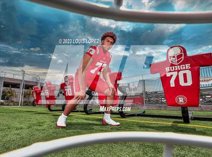 Thumbnail 2 in Mater Dei (Preseason Top 25 Photo Shoot) photogallery.
