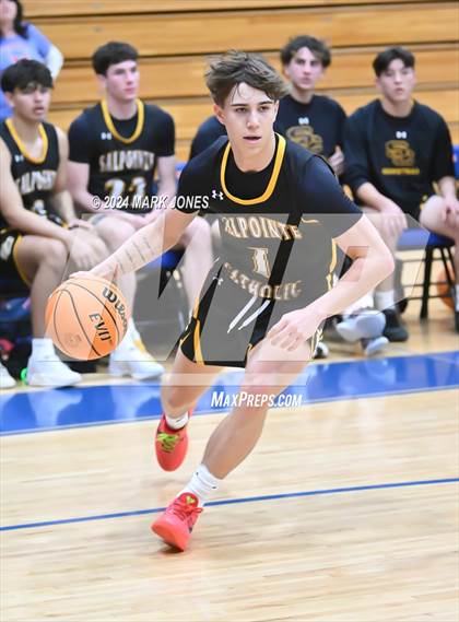 Thumbnail 3 in Thunderbird vs. Salpointe Catholic (AIA 4A Round 1 Playoff) photogallery.
