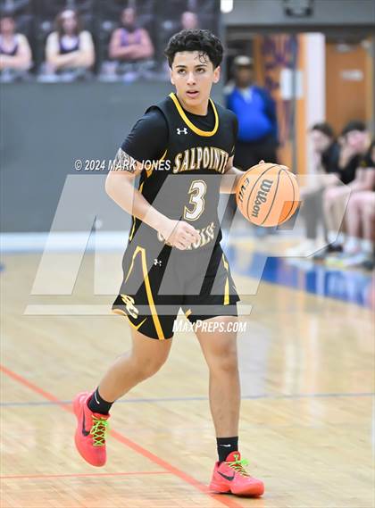 Thumbnail 2 in Thunderbird vs. Salpointe Catholic (AIA 4A Round 1 Playoff) photogallery.