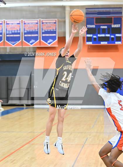 Thumbnail 1 in Thunderbird vs. Salpointe Catholic (AIA 4A Round 1 Playoff) photogallery.