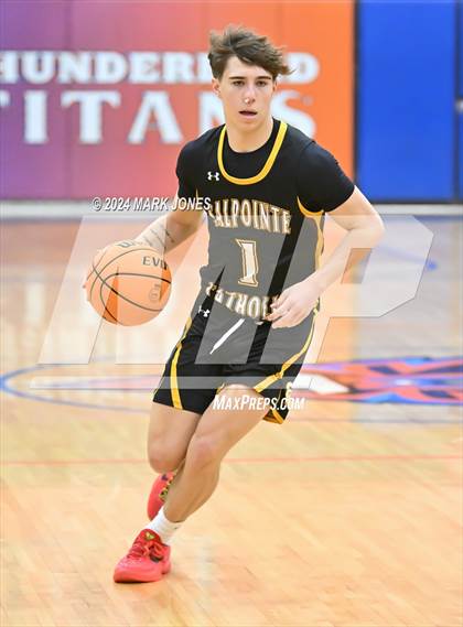 Thumbnail 3 in Thunderbird vs. Salpointe Catholic (AIA 4A Round 1 Playoff) photogallery.