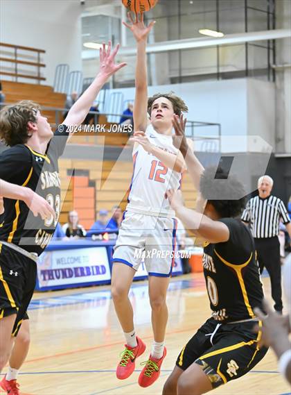 Thumbnail 2 in Thunderbird vs. Salpointe Catholic (AIA 4A Round 1 Playoff) photogallery.