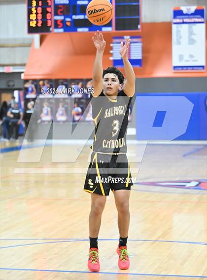 Thumbnail 3 in Thunderbird vs. Salpointe Catholic (AIA 4A Round 1 Playoff) photogallery.