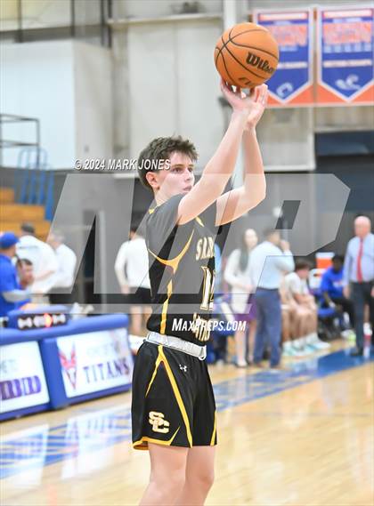 Thumbnail 2 in Thunderbird vs. Salpointe Catholic (AIA 4A Round 1 Playoff) photogallery.