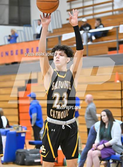 Thumbnail 1 in Thunderbird vs. Salpointe Catholic (AIA 4A Round 1 Playoff) photogallery.