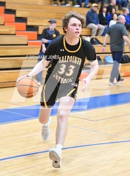 Thumbnail 3 in Thunderbird vs. Salpointe Catholic (AIA 4A Round 1 Playoff) photogallery.