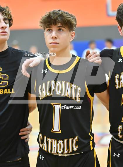 Thumbnail 2 in Thunderbird vs. Salpointe Catholic (AIA 4A Round 1 Playoff) photogallery.