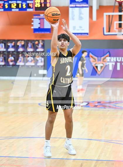 Thumbnail 2 in Thunderbird vs. Salpointe Catholic (AIA 4A Round 1 Playoff) photogallery.
