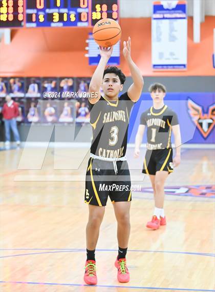 Thumbnail 2 in Thunderbird vs. Salpointe Catholic (AIA 4A Round 1 Playoff) photogallery.