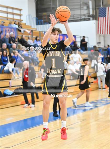 Thumbnail 2 in Thunderbird vs. Salpointe Catholic (AIA 4A Round 1 Playoff) photogallery.