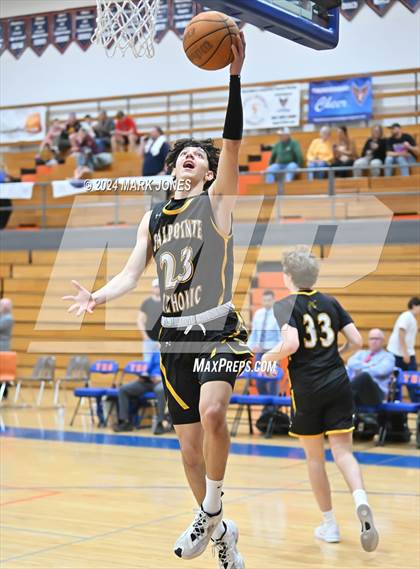 Thumbnail 1 in Thunderbird vs. Salpointe Catholic (AIA 4A Round 1 Playoff) photogallery.