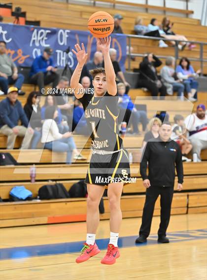 Thumbnail 3 in Thunderbird vs. Salpointe Catholic (AIA 4A Round 1 Playoff) photogallery.