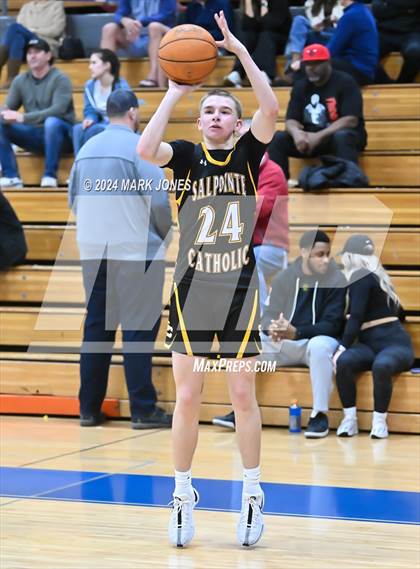 Thumbnail 2 in Thunderbird vs. Salpointe Catholic (AIA 4A Round 1 Playoff) photogallery.