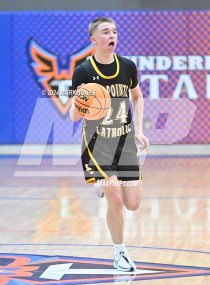Thumbnail 3 in Thunderbird vs. Salpointe Catholic (AIA 4A Round 1 Playoff) photogallery.