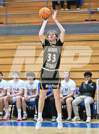 Thumbnail 1 in Thunderbird vs. Salpointe Catholic (AIA 4A Round 1 Playoff) photogallery.