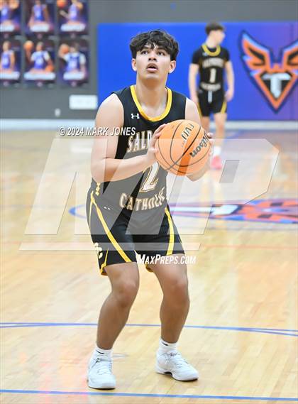 Thumbnail 1 in Thunderbird vs. Salpointe Catholic (AIA 4A Round 1 Playoff) photogallery.
