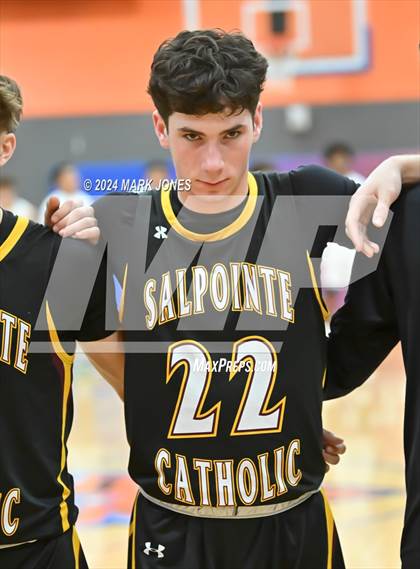 Thumbnail 3 in Thunderbird vs. Salpointe Catholic (AIA 4A Round 1 Playoff) photogallery.