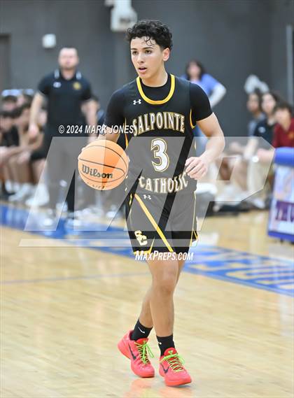 Thumbnail 3 in Thunderbird vs. Salpointe Catholic (AIA 4A Round 1 Playoff) photogallery.