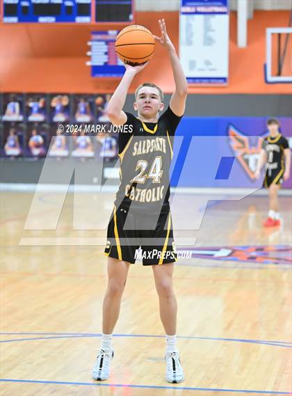 Thumbnail 2 in Thunderbird vs. Salpointe Catholic (AIA 4A Round 1 Playoff) photogallery.