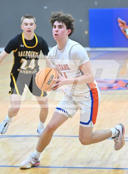Thumbnail 3 in Thunderbird vs. Salpointe Catholic (AIA 4A Round 1 Playoff) photogallery.
