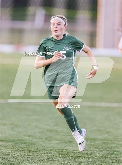 Thumbnail 1 in Nerinx Hall v Liberty North (MSHSAA Class 4 State Championship) photogallery.