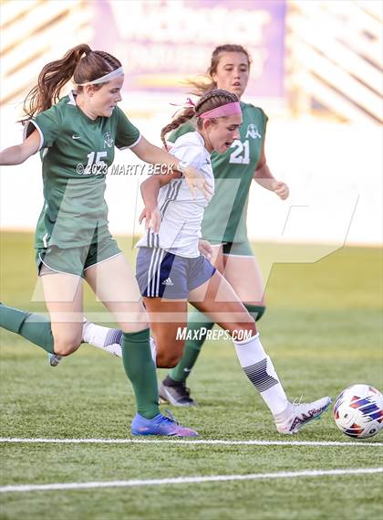 Thumbnail 1 in Nerinx Hall v Liberty North (MSHSAA Class 4 State Championship) photogallery.