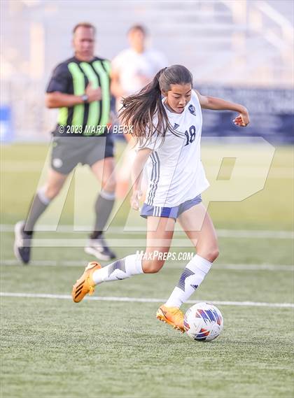 Thumbnail 3 in Nerinx Hall v Liberty North (MSHSAA Class 4 State Championship) photogallery.