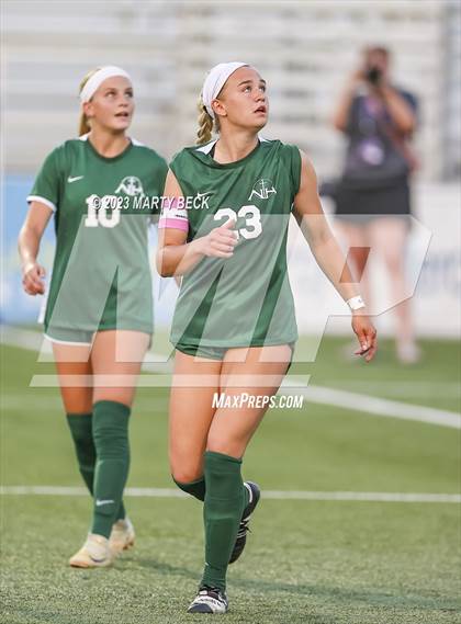Thumbnail 3 in Nerinx Hall v Liberty North (MSHSAA Class 4 State Championship) photogallery.