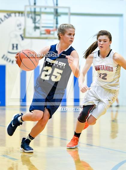 Thumbnail 2 in Pershing County vs. Virginia City (Serpent Classic) photogallery.