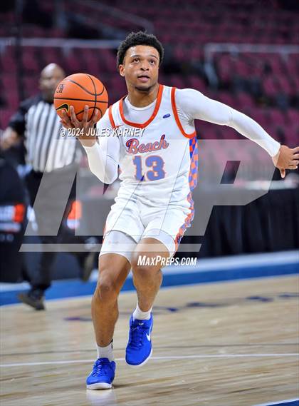 Thumbnail 1 in Campbell Hall vs Rainer Beach (Tarkanian Classic) photogallery.