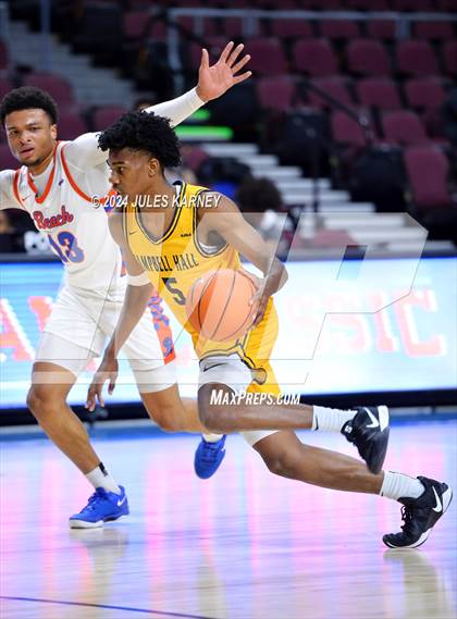 Thumbnail 1 in Campbell Hall vs Rainer Beach (Tarkanian Classic) photogallery.