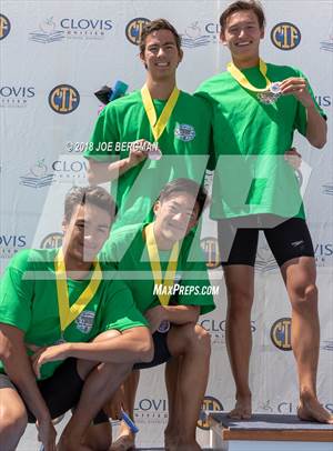 CIF Boys Swimming Championship (Awards Podium)