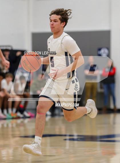 Thumbnail 2 in Los Gatos @ Justin-Siena (CIF State Boys Basketball Championships - Round 1 D3) photogallery.