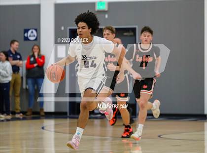 Thumbnail 1 in Los Gatos @ Justin-Siena (CIF State Boys Basketball Championships - Round 1 D3) photogallery.