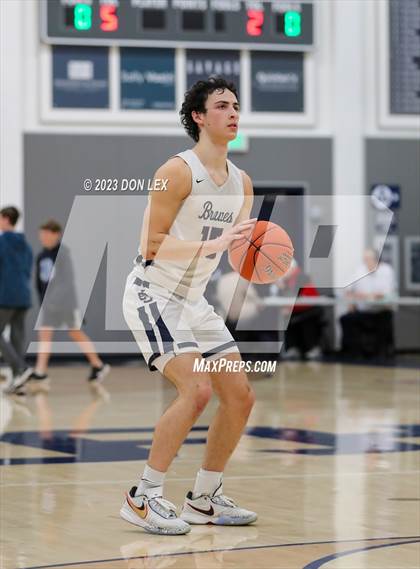 Thumbnail 3 in Los Gatos @ Justin-Siena (CIF State Boys Basketball Championships - Round 1 D3) photogallery.