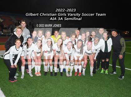 Thumbnail 2 in Gilbert Christian vs. Safford (AIA 3A Semifinal) photogallery.